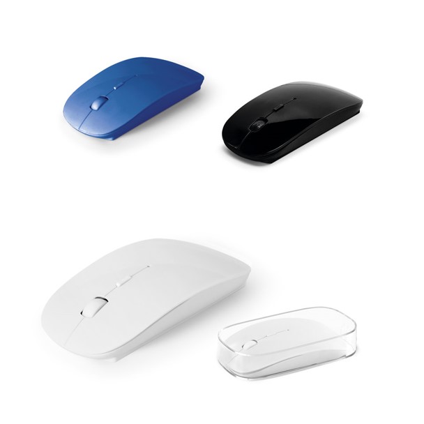 Mouse ABS nas cores preto ou branco – TC009