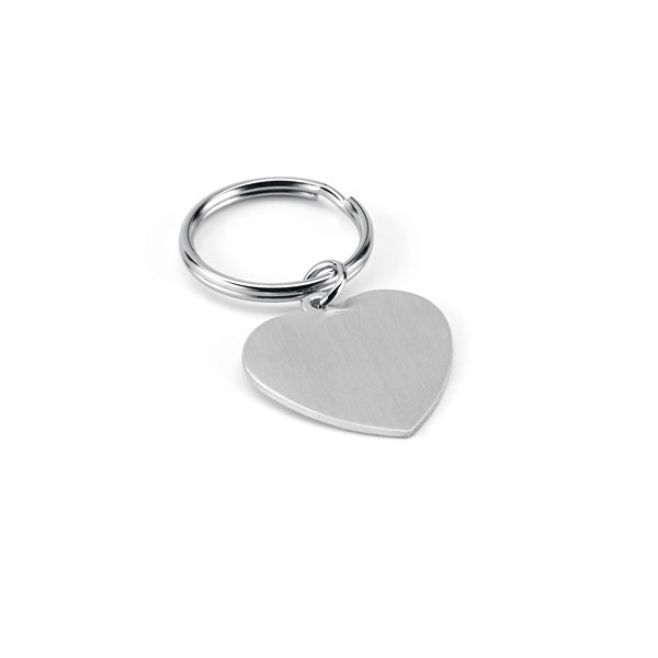 Chaveiro de alumínio em formato de coração – CH057