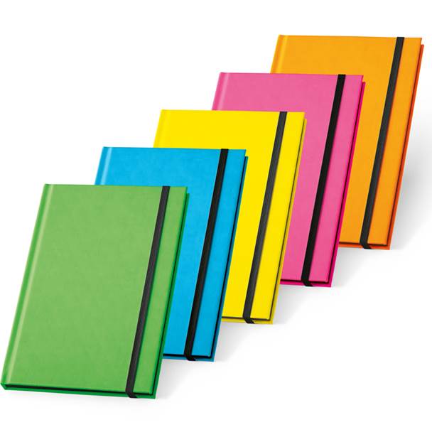 Caderno capa dura PU fluorescente – OE326