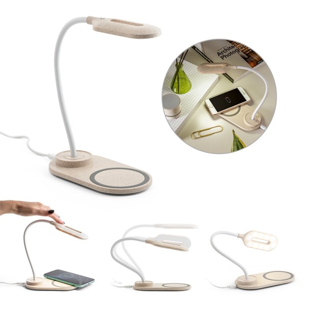 Luminária de mesa com carregador wireless – TC250